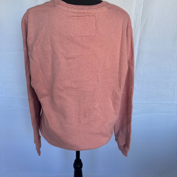 Pink Sweatshirt Elevate Size Large San Francisco Work Shirt Brand 0289 - Picture 7 of 9